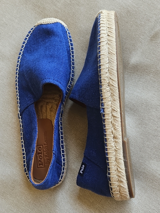 POLO Ralph Lauren Cevio Slip-on Canvas Espadrilles Blue Men\'s 8.5 main image 6